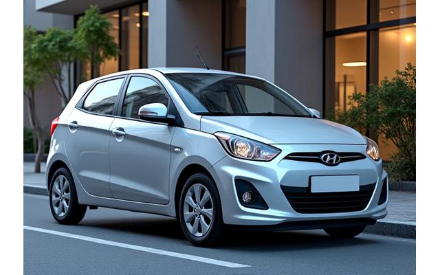 Compact economy car for rent, ideal for city travel in Canada.